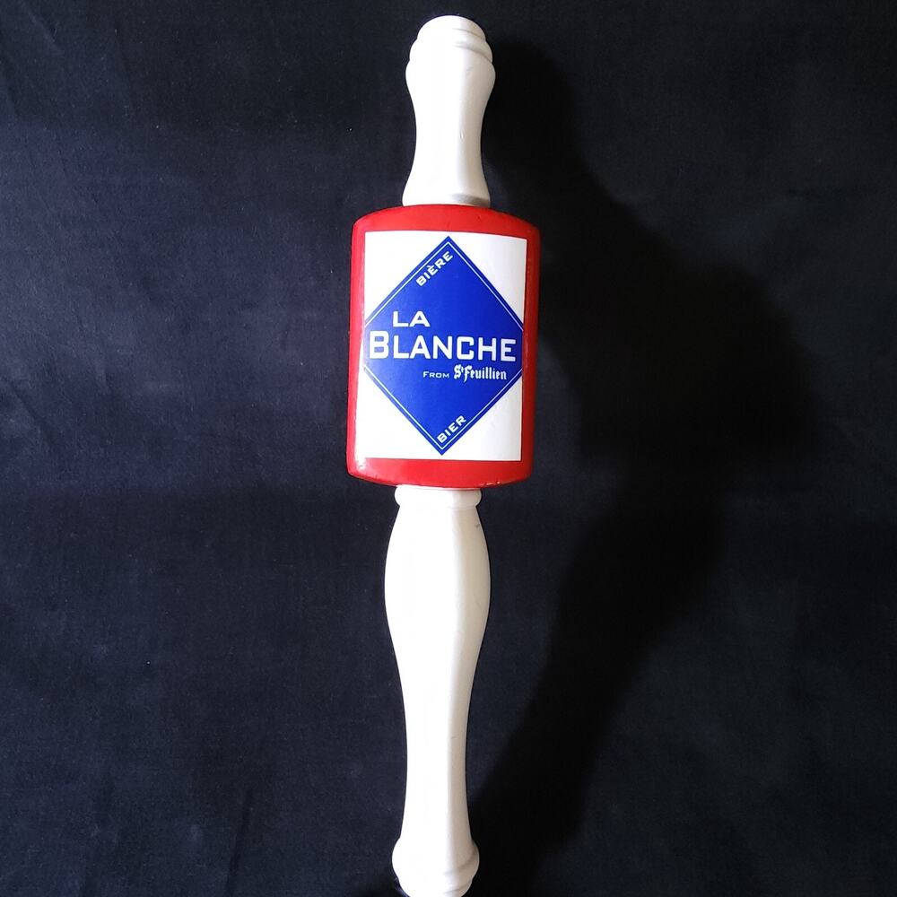 Rare White La Blanche From St. Feuillien Beer Tap Bar Handle Belgium Biere